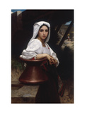 Young Italian Girl Drawing Water From A Well  1871
