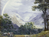 The Vale of Ffestiniog  from Tan-Y-Bwlch Hall