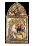 The Coronation of the Virgin with Adoring Angels  Sts Bartholomew and Onuphrius