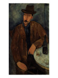 L'Homme au Verre de Vin  c1918-19