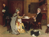 Consulting her Lawyer  1892