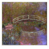 Le Pont Japonais Dans le Jardin de Monet
