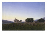 The Dawn  Kirnewton Church  Northumberland