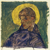 Kopf eines Heiligen (Head of a Saint)  c1913