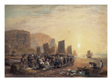 Fish Market on the Beach at Hastings