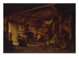 The Party in the Barn  1870