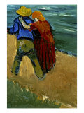 Eglogue En Provence - Un Couple D'Amoureux  1888