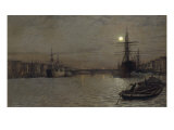 The Pool and London Bridge at Night  1884