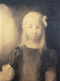Portrait d'une Fillette Blonde: Jeanne Roberte  1905