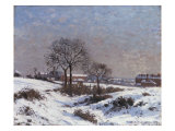 Paysage sous la Neige  Upper Norwood  1871