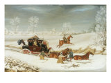 The Mailcoach in a Drift of Snow  1825