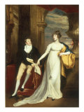 Portrait of Mary Montagu and Robert Copley  Her Brother