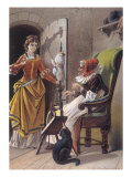 Sleeping Beauty: Aged 15  The Princess Meets an Old Woman Spinning