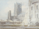 Ely Cathedral from the South-East  1794