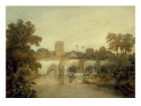Bromfield on the River Onny  near Ludlow  Shropshire  1798