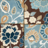 Patchwork Motif Blue I