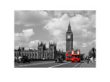 Red Buses by Big Ben