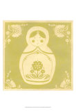 Russian Doll in Green