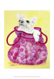 Frenchie in Pink Purse