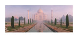 Taj Mahal and Eagle  Agra  India