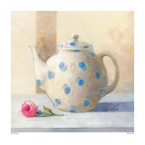 Teapot and Rose