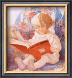 "Good Housekeeping, February 1920" Pre-made-framed Framed Art Print