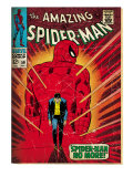 Marvel Comics Retro: The Amazing Spider-Man Comic Book Cover 50  Spider-Man No More! (aged)