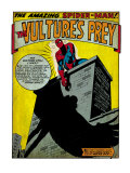 Marvel Comics Retro: The Amazing Spider-Man Comic Panel  the Vulture's Prey (aged)