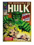Marvel Comics Retro: The Incredible Hulk Comic Book Cover 102  Big Premiere Issue (aged)