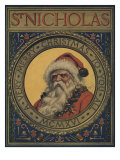 Illustration Of Santa Claus Portrait