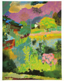 Garden at Stampa  c1946