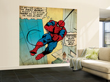 Marvel Comics Retro: The Amazing Spider-Man Comic Panel (aged)