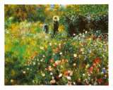 Lady with a Parasol  c1875