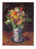 Meadow Flowers in a Clay Vase