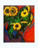 Sunflowers  c1909