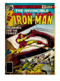 Marvel Comics Retro: The Invincible Iron Man Comic Book Cover 121; Fighting Namor (aged)