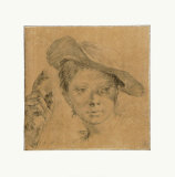 Head of a Young Girl with a Hat