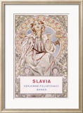 Mucha Nouveau Czech Bank Poster