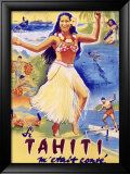 Tahiti Wahine Hula Dance