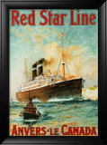 Red Star Line  Anvers to Canada