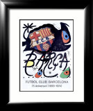 MIRO SOCCER BARCELONA POSTER