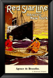 Red Star Line  Anvers to New York
