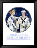 America Calls  Enlist in the Navy