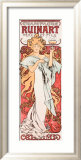 Mucha Champagne Ruinart Poster