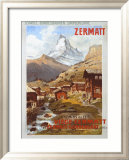 Swiss Alps  Zermatt Matterhorn