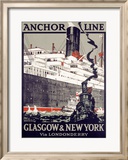 Anchor Line  Glasgow to New York