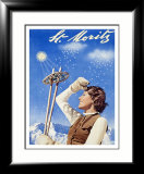 St Moritz  Snow Ski