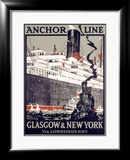 Anchor Line  Glasgow to New York