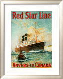 Red Star Line  Anvers to Canada