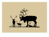 Elk Silhouette II